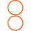 2Pièces Accessoires De Yoga Cerceaux Lestés Orange Portables 5