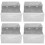 4Pcs Iron Bunny Feeder Box for Guinea Pig Small Animal Cage Accessory 6