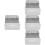 4Pcs Iron Bunny Feeder Box for Guinea Pig Small Animal Cage Accessory 7