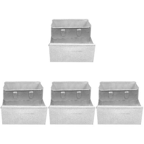 4Pcs Iron Bunny Feeder Box for Guinea Pig Small Animal Cage Accessory 2
