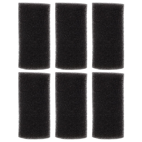 30Pcs Reusable Black Sponge Pre-Filter Sleeves for Fish Tank Filters