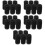30Pcs Reusable Black Sponge Pre-Filter Sleeves for Fish Tank Filters 7