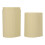 5Pcs Beige Portable Toothbrush Travel Case Durable PP Storage Box 1