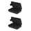 2Pièces Coffret Noir Rigide Pour Camping Sports 4