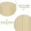 5Pcs Beige Portable Toothbrush Travel Case Durable PP Storage Box 5
