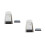 2Sets White Portable Cleaning Tools Mini Broom Dustpan Set for Office 7