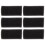 30Pcs Reusable Black Sponge Pre-Filter Sleeves for Fish Tank Filters 2