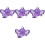 4Pièces Harnais De Violet Avec Laisse Spacieux 5