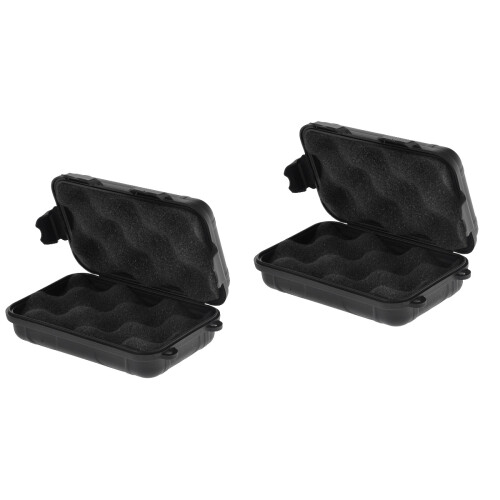 2Pièces Coffret Noir Rigide Pour Camping Sports 2