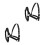 2Pcs Comfortable Black Nylon Horse Halter and Rope for Safe Training 9