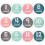 2Ensembles Stickers Pour Bébés Papier Durable Mélangées 1