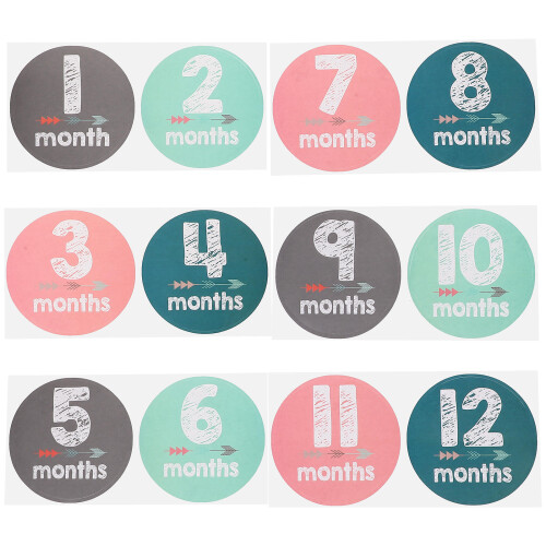 2Ensembles Stickers Pour Bébés Papier Durable Mélangées