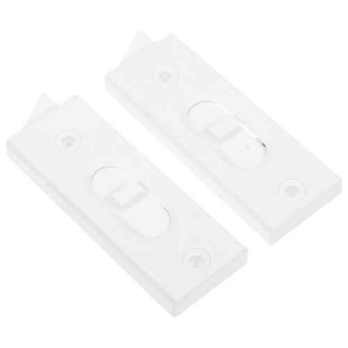 4Pairs White Plastic Window Tilt Latch Pairs for Stable Window Control 2