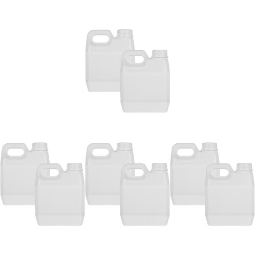 8Pcs Plastic Liquid Jugs with Lid for Safe Chemical Storage 2
