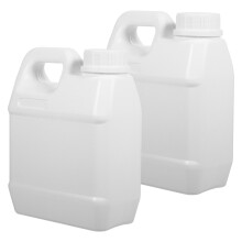 8Pcs Plastic Liquid Jugs with Lid for Safe Chemical Storage