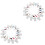 60Ensembles Supports Porte-Clés Mdf Sublimation Multi-Usages Colorés 4