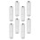 16Pcs White PP Battery Converter Case Organizer for Storage Use 8