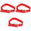 3Pièces Ceinture Softball Ajustable Élastique En PU Pour 4