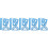 5Sets Compact Metal Protractor Ruler Kit Sky-Blue Student Stationery 11