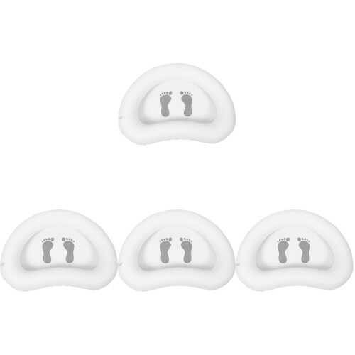 4Pcs Inflatable PVC Foot Soaking Basins Lightweight Foot Bath for Pool 2