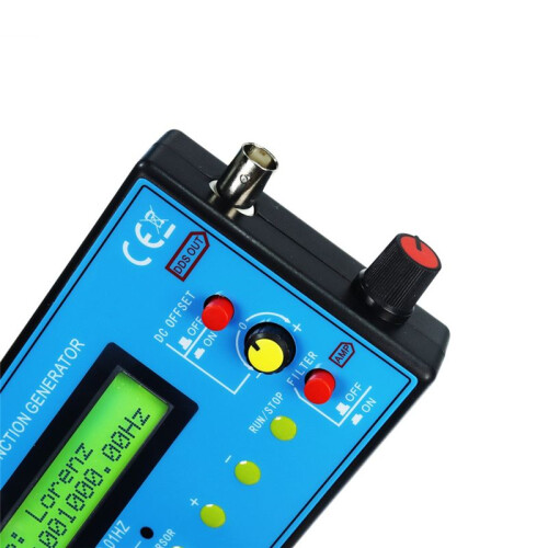 FG200 DDS Function Signal Generator Frequency Counter 0.01Hz - 500KHz Signal Source Module Sine+Square+Sawtooth Waveform 2