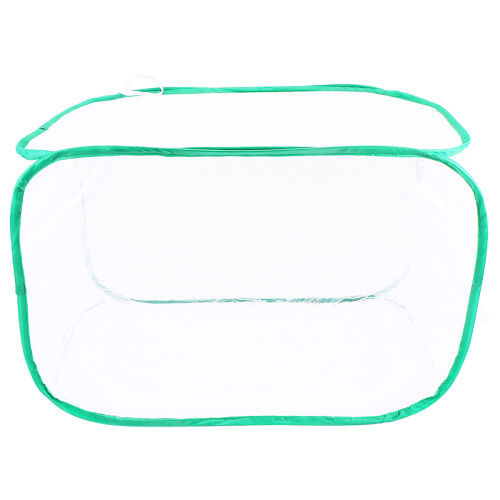 2Pièces Cage D’observation Enfants Filet Zippé Blanche Durable