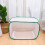 2Pièces Cage D’observation Enfants Filet Zippé Blanche Durable 8