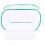 2Pièces Cage D’observation Enfants Filet Zippé Blanche Durable 11