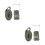 2Sets Durable Green Cargo Tie Down Straps Polyester Ratchet Buckle 4