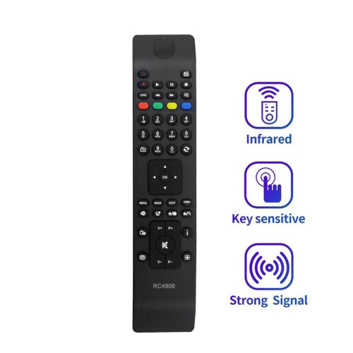 Replace RC4800 Remote Controller for Vestel TV Multi- TV Remote 1