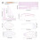 1Ensemble Règle De Couture Plastique Colorée Guide Tissu Multi-Formes 2