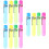 12Pcs Plastic Bubble Bars Kid Bubble Makers Colorful Pen Shape 7