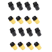 Paquet de 16 Brosses Ă Poils de Buse pour Outil Ă Main pour Nettoyeur Vapeur SC1 SC2 SC3 SC4 SC5 SC7
