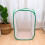 2Pièces Cage D’observation Enfants Filet Zippé Blanche Durable 10