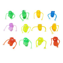 24Pcs Colorful Dinosaur Finger Toys Plastic Puppets Kids Party Rewards