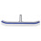 Escova de limpeza para piscina, 45 cm (18 polegadas), base em alumínio polido, cerdas de nylon de alta densidade, compatível com clipes EZ para 1