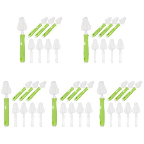 5Ensembles Brosses Remplacement Tétine Design Ergonomique 1