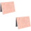 2Pièces Porte-Document Bébé En Cuir Rose Résistant 8