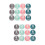 2Ensembles Stickers Pour Bébés Papier Durable Mélangées 7