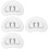 4Pcs Inflatable PVC Foot Soaking Basins Lightweight Foot Bath for Pool 8