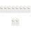 500Pièces Pads Boucles D'oreilles Mousse Blanche Protection 6