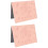 2Pièces Porte-Document Bébé En Cuir Rose Résistant 7