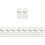 500Pièces Pads Boucles D'oreilles Mousse Blanche Protection 7
