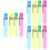 12Pcs Plastic Bubble Bars Kid Bubble Makers Colorful Pen Shape 6