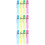 12Pcs Plastic Bubble Bars Kid Bubble Makers Colorful Pen Shape 8