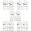 500Pièces Pads Boucles D'oreilles Mousse Blanche Protection 10