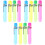 12Pcs Plastic Bubble Bars Kid Bubble Makers Colorful Pen Shape 3
