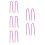 10Pcs Professional Car Fuse Puller Pliers Auto Fuse Installation Tool 4