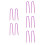 10Pcs Professional Car Fuse Puller Pliers Auto Fuse Installation Tool 5