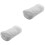 2Pcs Comfortable Grey Memory Foam Neck Pillow Support for Home Office 4